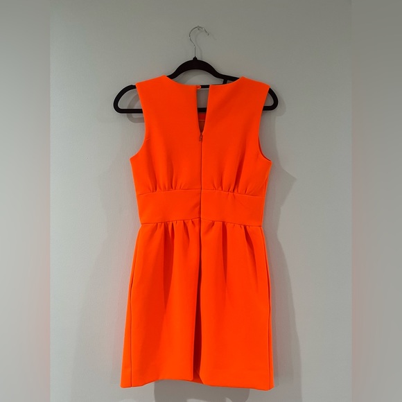 Milly Neon Orange Dress - Picture 2 of 3